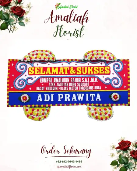 Papan Bunga Ucapan Selamat Talawi Hilie